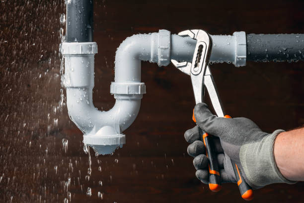 Professional Sewer Line Repair technician working in Rome City, IN